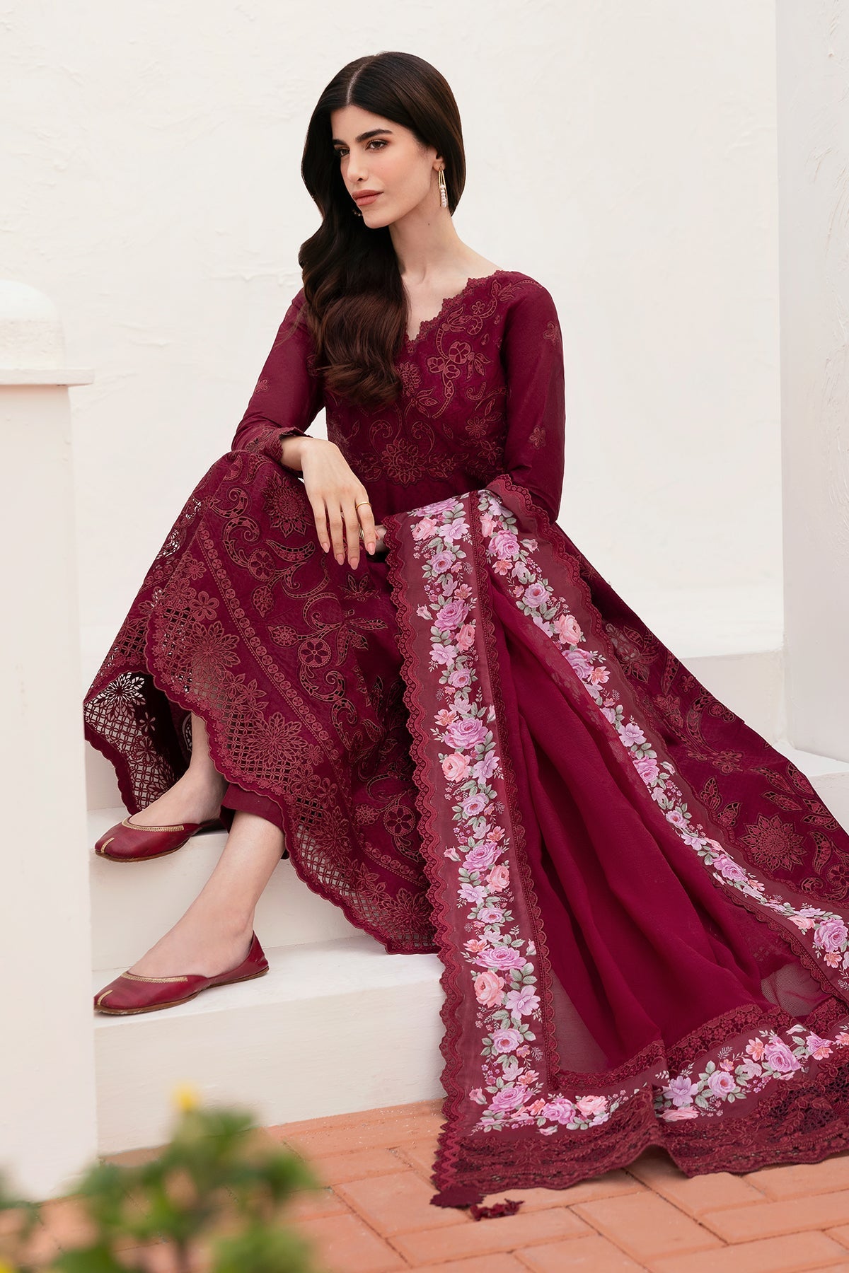 Baroque | Eid Lawn’26 |  EL-D05 - House Of Hania