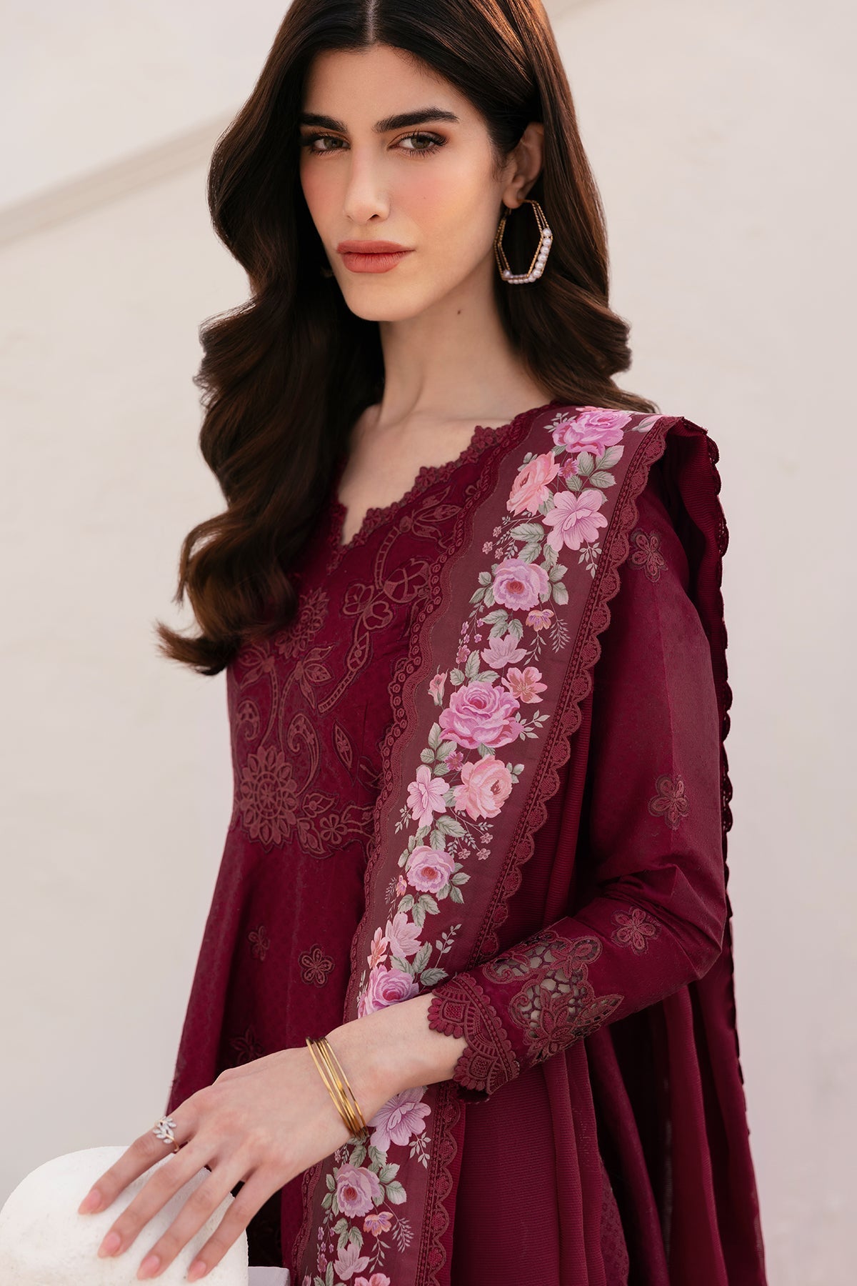 Baroque | Eid Lawn’26 |  EL-D05 - House Of Hania