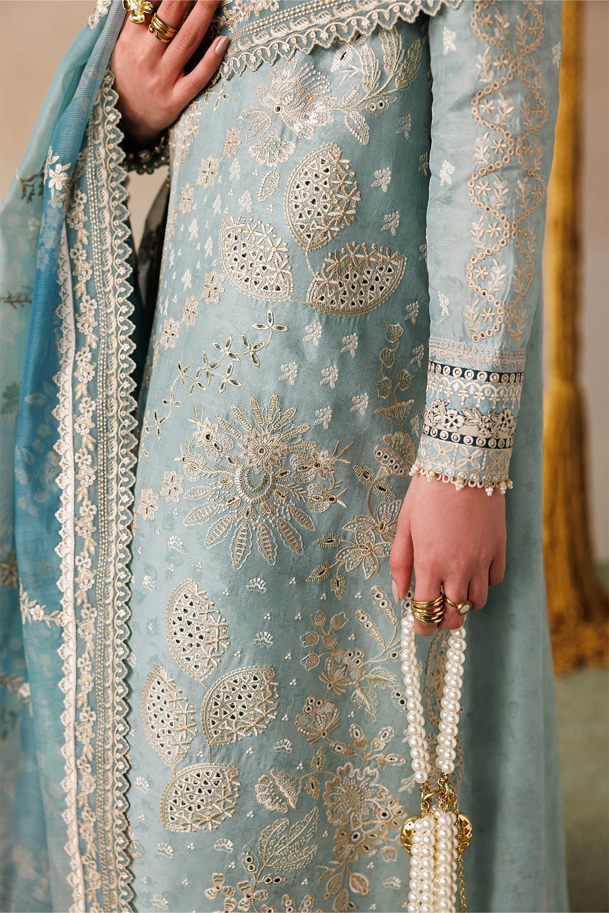 Baroque | Eid Lawnƒ??26 | EL26-D01 - House Of Hania