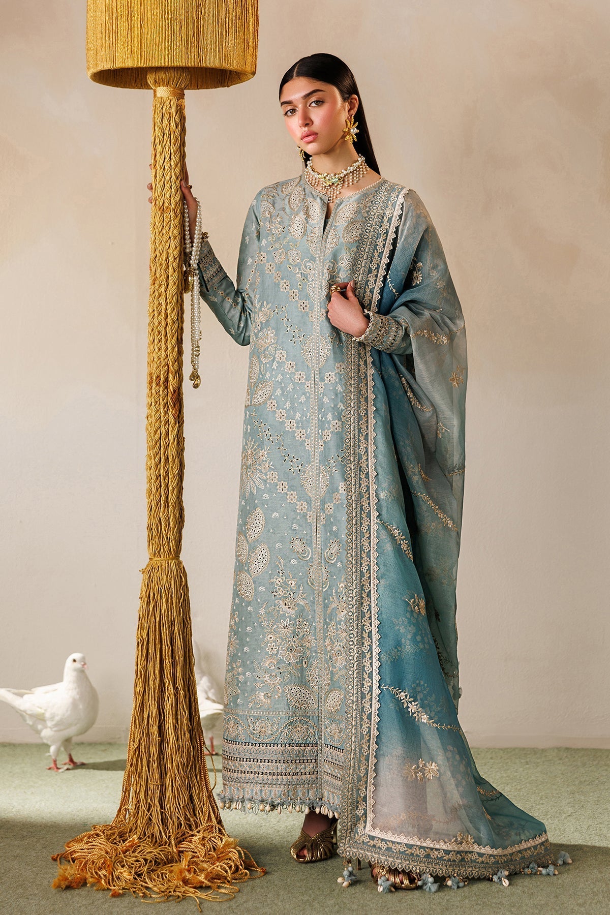 Baroque | Eid Lawnƒ??26 | EL26-D01 - House Of Hania