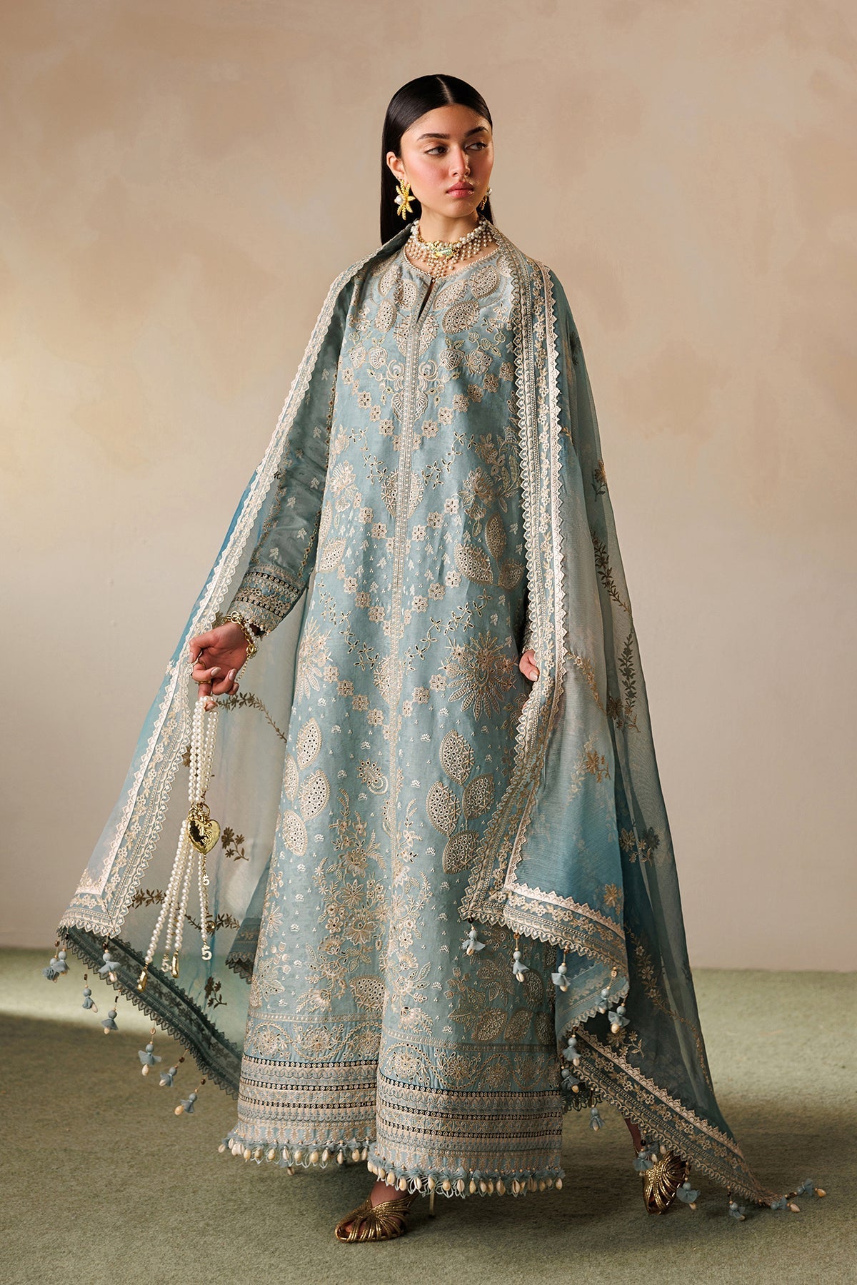 Baroque | Eid Lawnƒ??26 | EL26-D01 - House Of Hania