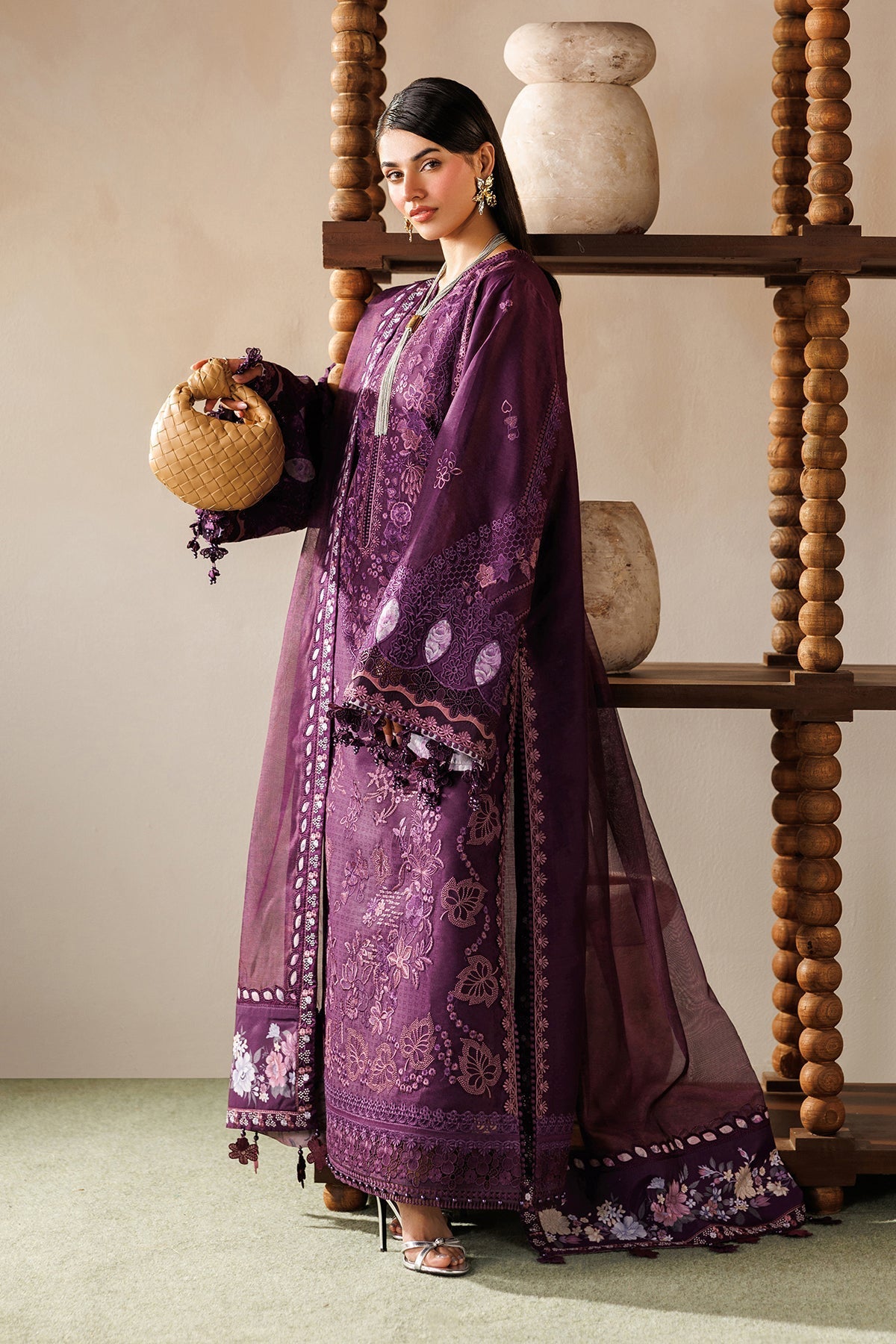 Baroque | Eid Lawnƒ??26 | EL26-D02 - House Of Hania
