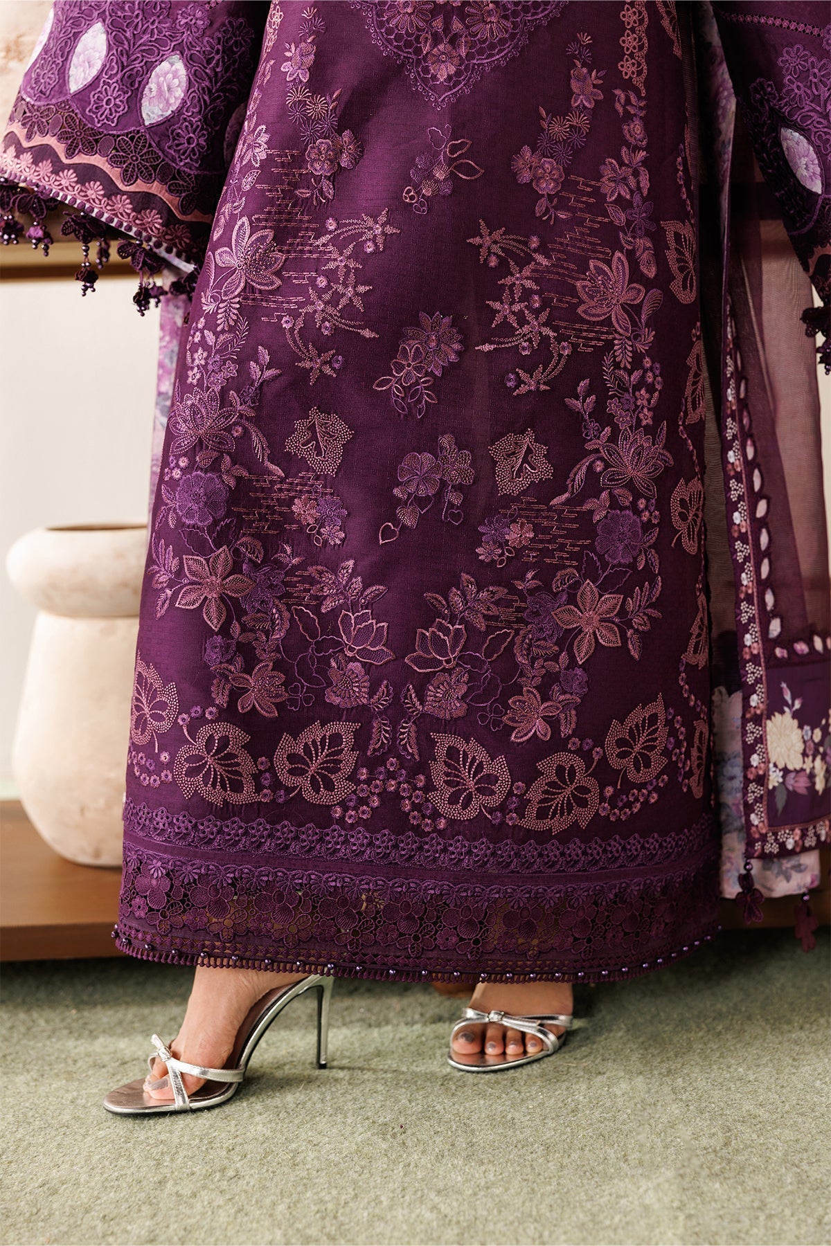 Baroque | Eid Lawnƒ??26 | EL26-D02 - House Of Hania