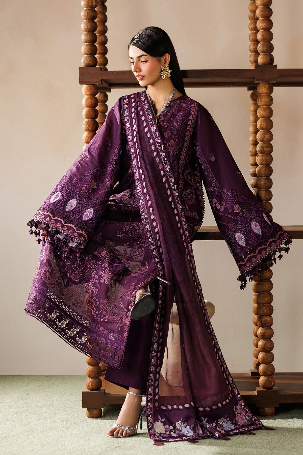 Baroque | Eid Lawnƒ??26 | EL26-D02 - House Of Hania