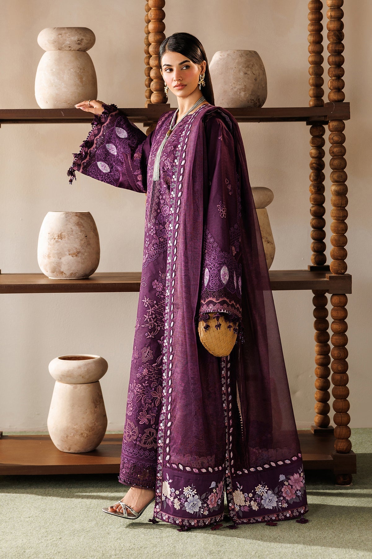 Baroque | Eid Lawnƒ??26 | EL26-D02 - House Of Hania