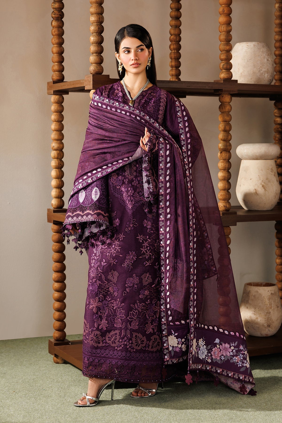 Baroque | Eid Lawnƒ??26 | EL26-D02 - House Of Hania