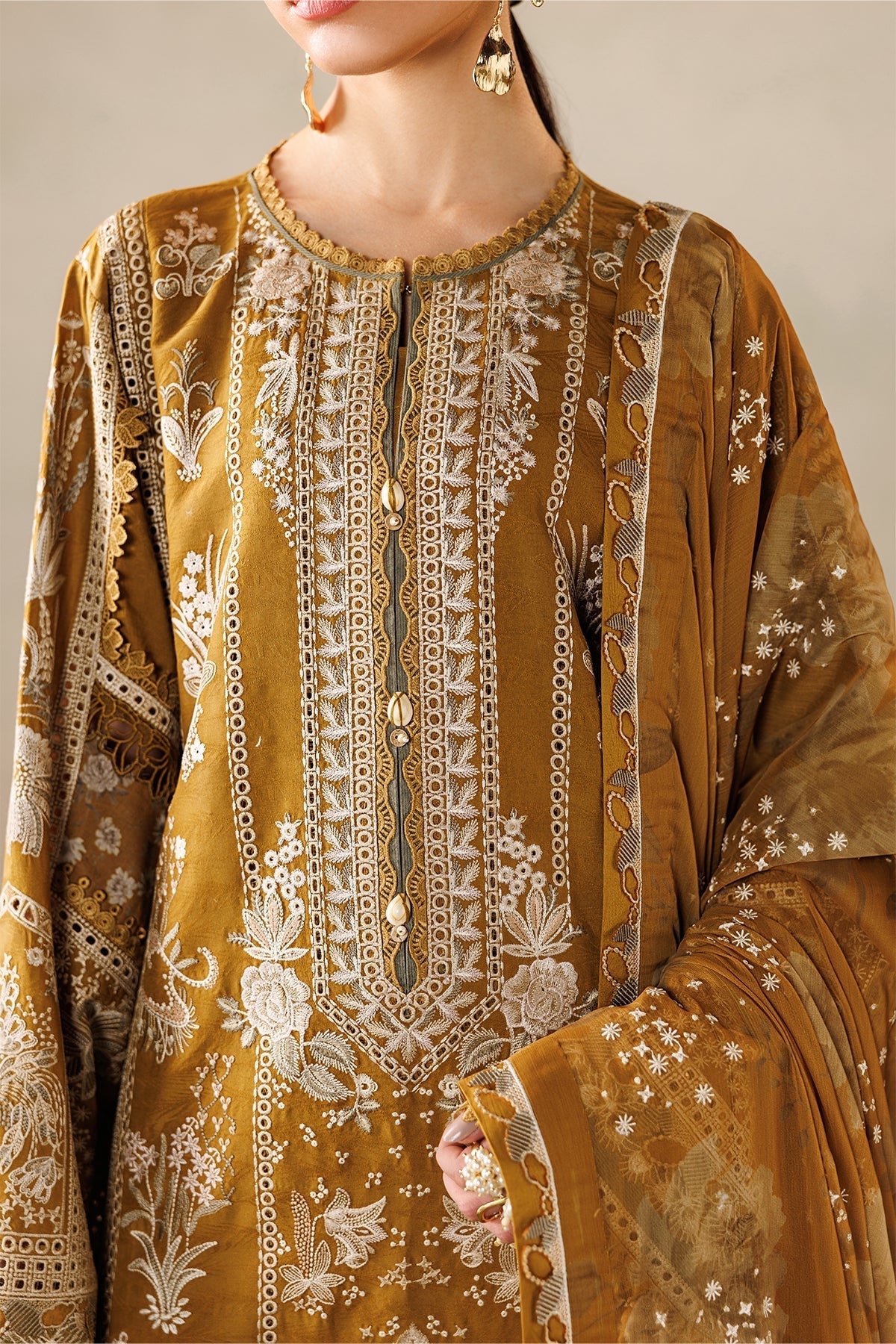 Baroque | Eid Lawn’26 | EL26-D07 - House Of Hania