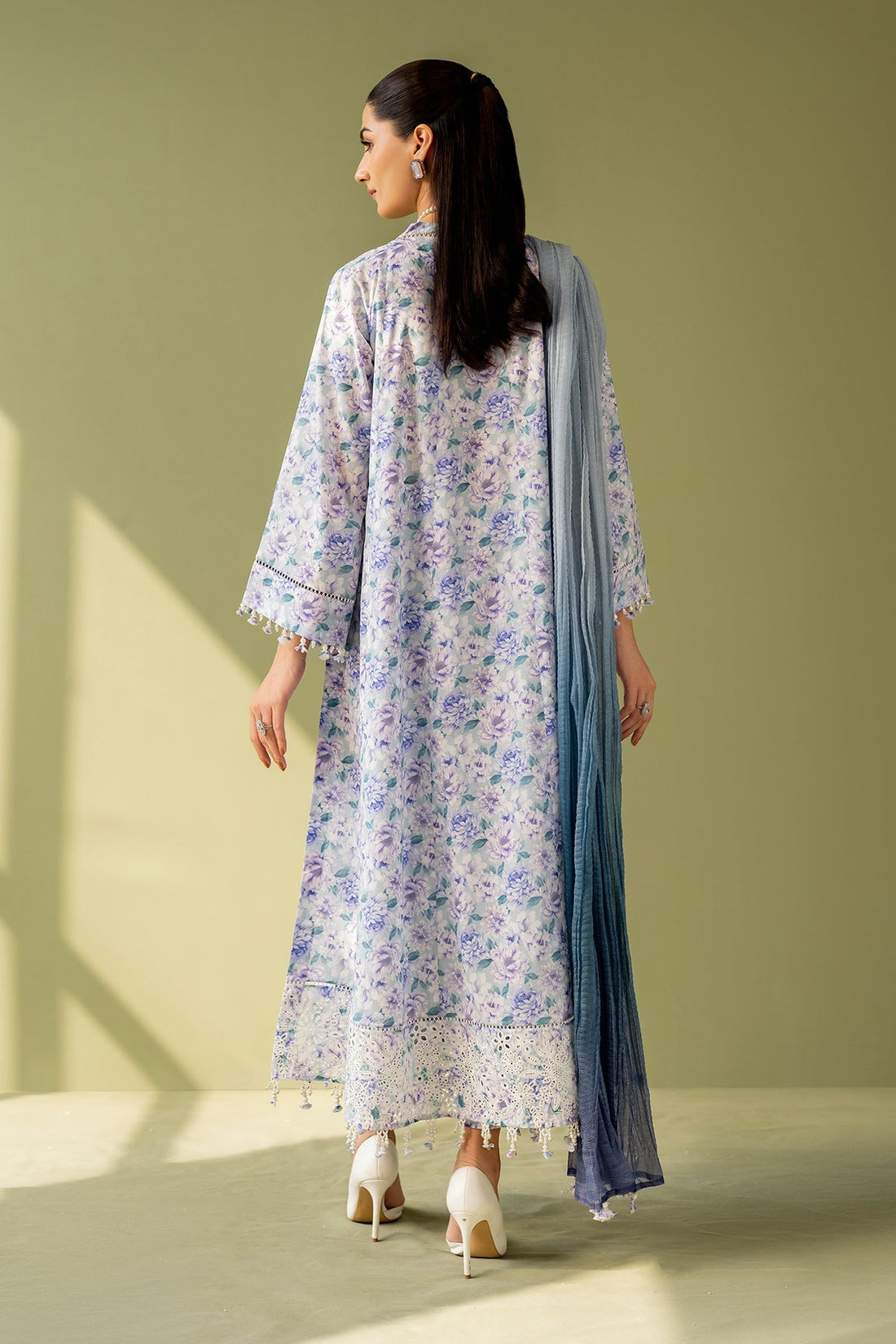 Baroque | Eid Printique | EMBROIDERED PRINTED LAWN UF-4167 - House Of Hania