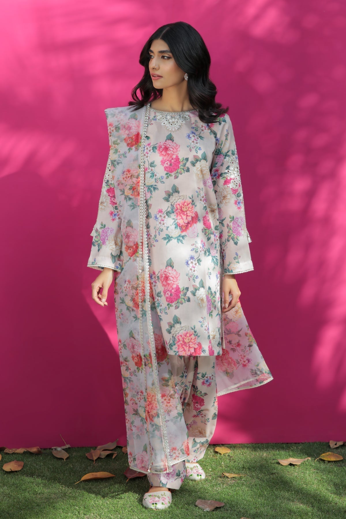 Organza Suit (3-Piece) by Baroque – SF-191