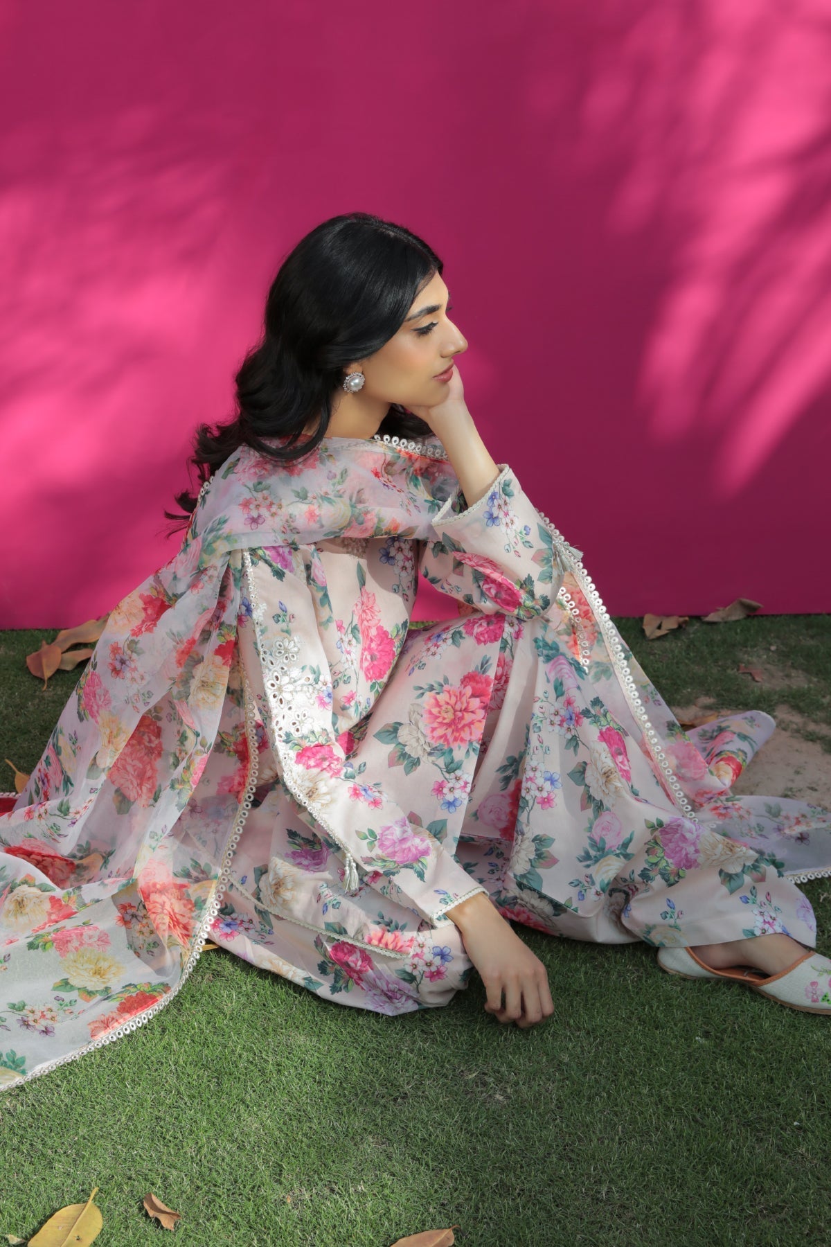 Organza Suit (3-Piece) by Baroque – SF-191, Photo 3