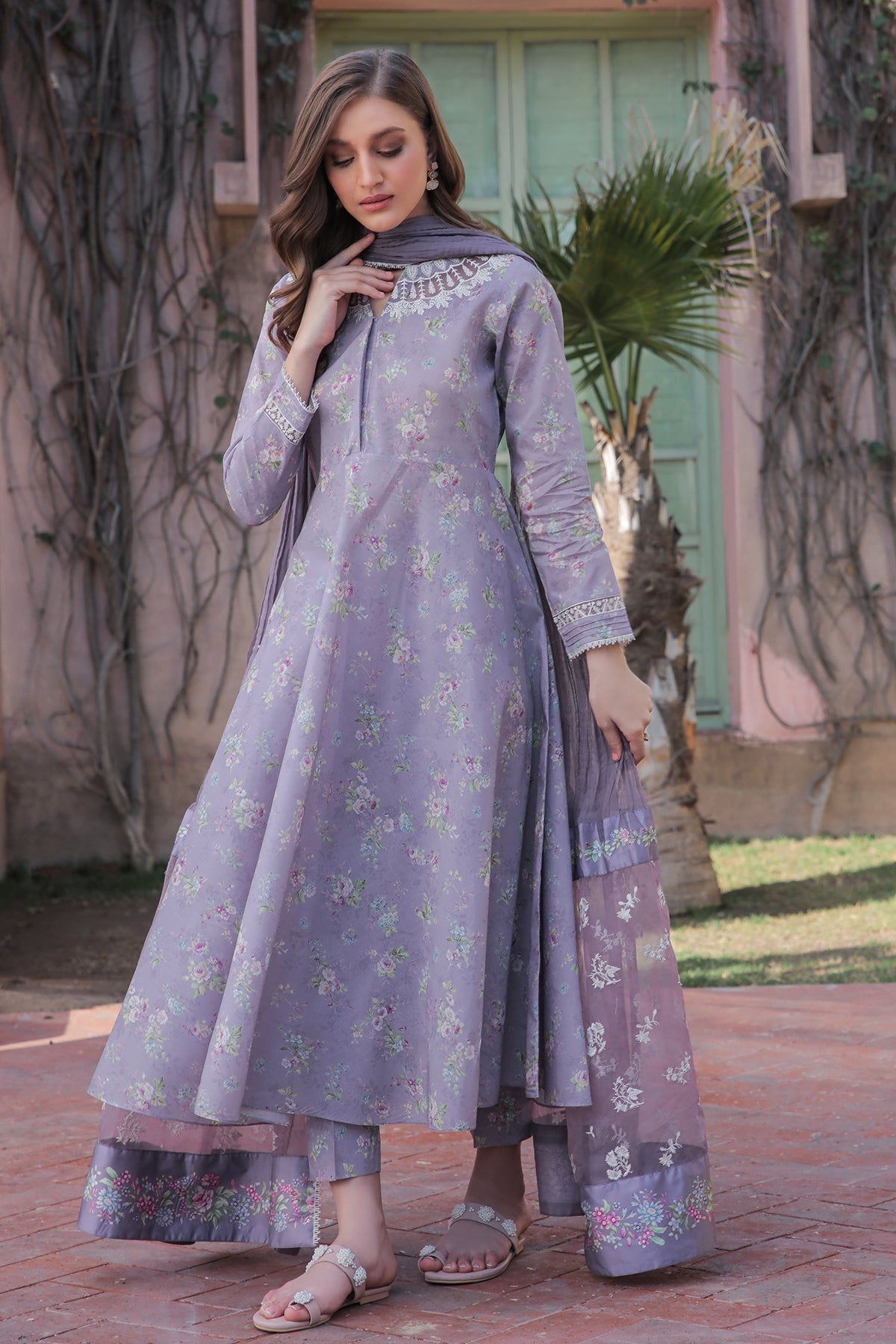 Organza Suit (3-Piece) by Baroque – SF-324