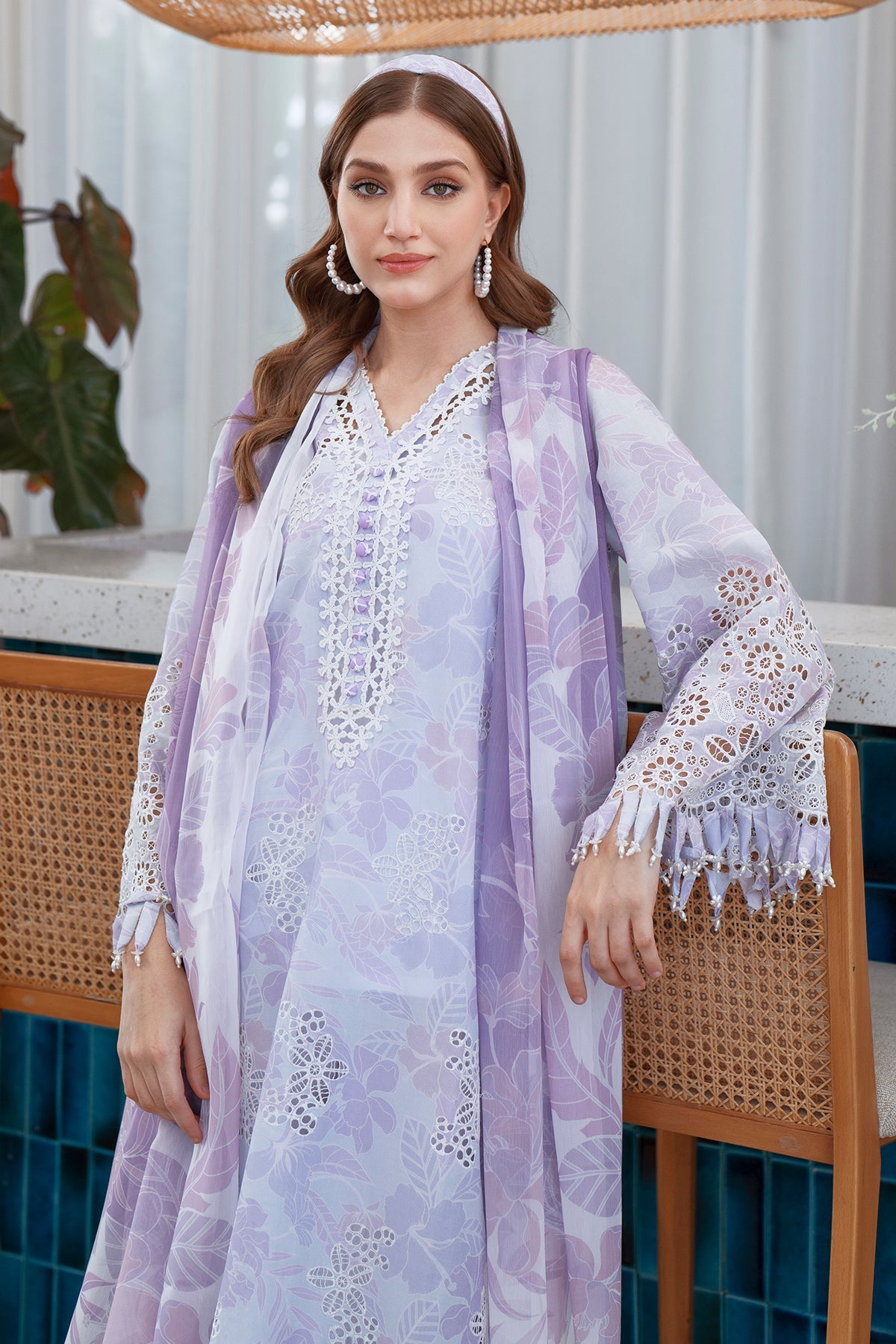 Organza Suit (3-Piece) by Baroque – SF-4073, Photo 3