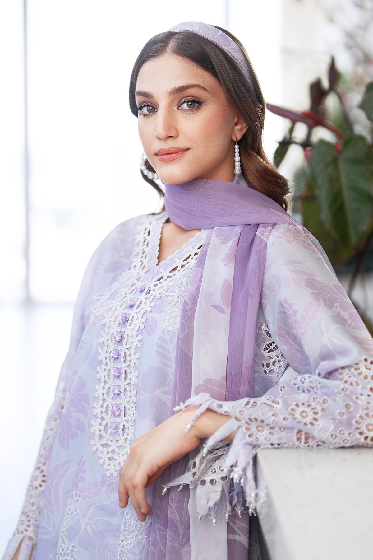 Organza Suit (3-Piece) by Baroque – SF-4073, Photo 6