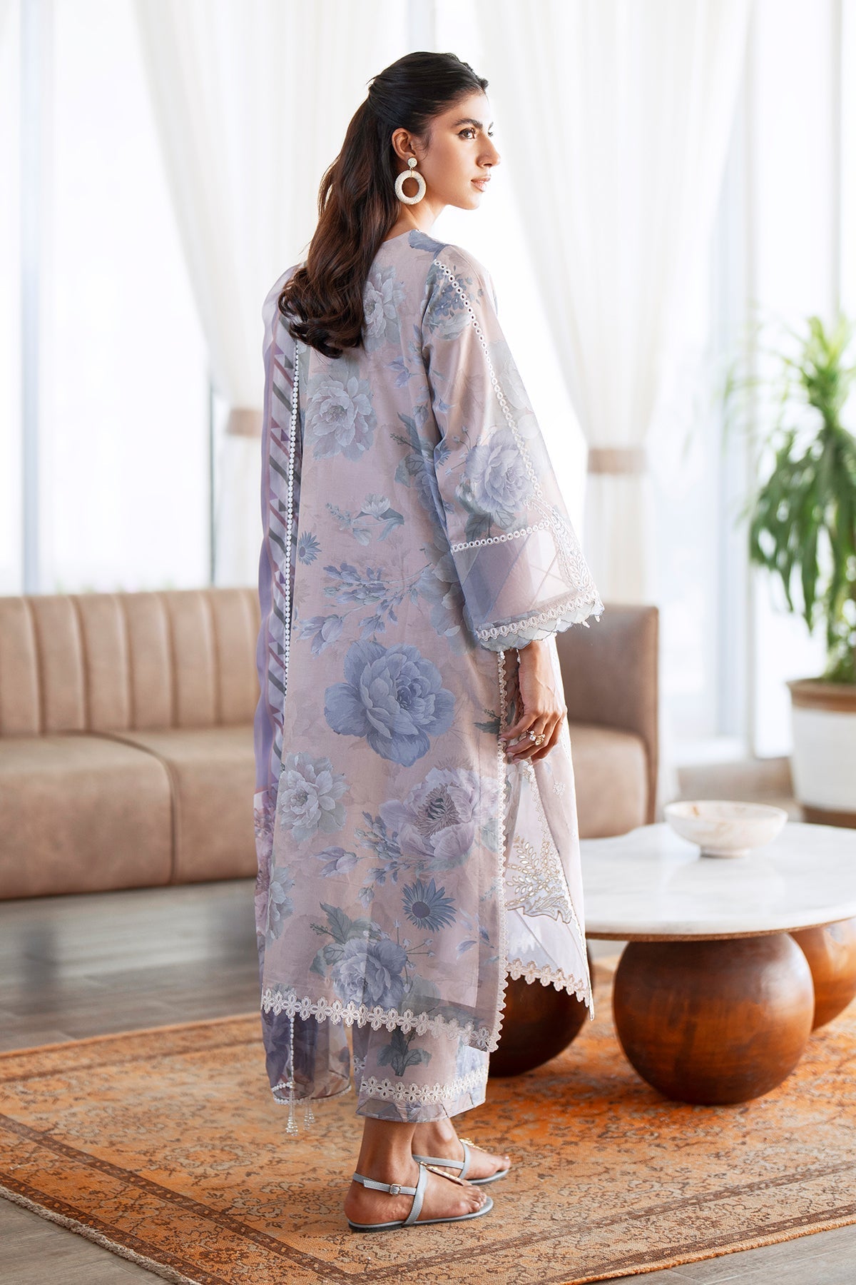 Organza Suit (3-Piece) by Baroque – SF-4079, Photo 2