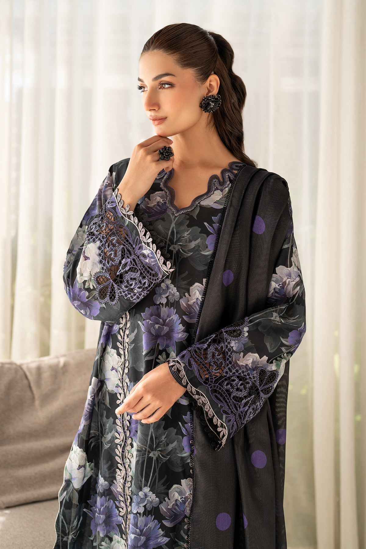 Cotton Suit (2-Piece) by Baroque – SF-4093, Photo 3