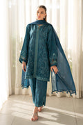 Blue Lawn Suit (3-Piece) by Baroque – SF-4097, Photo 2