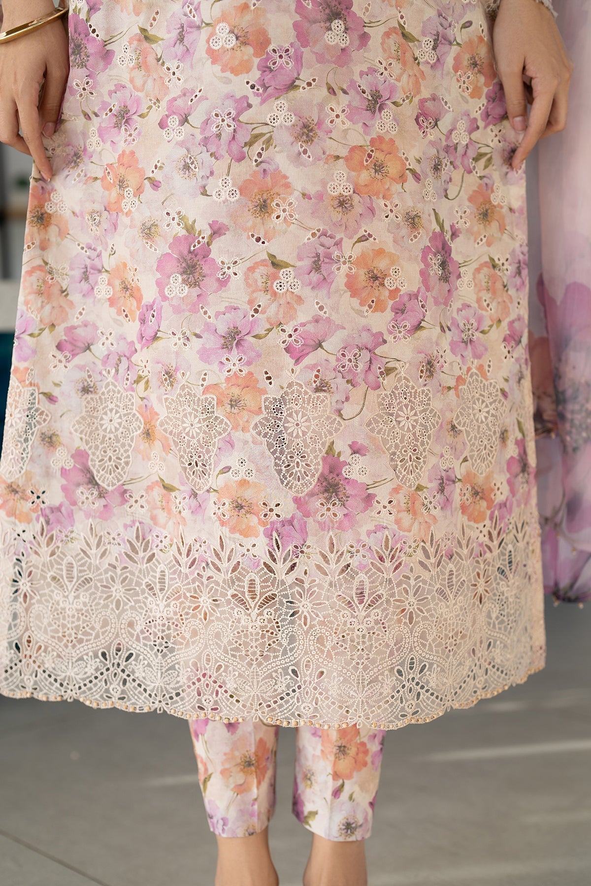 Chiffon Suit (3-Piece) by Baroque – SF-4099, Photo 7