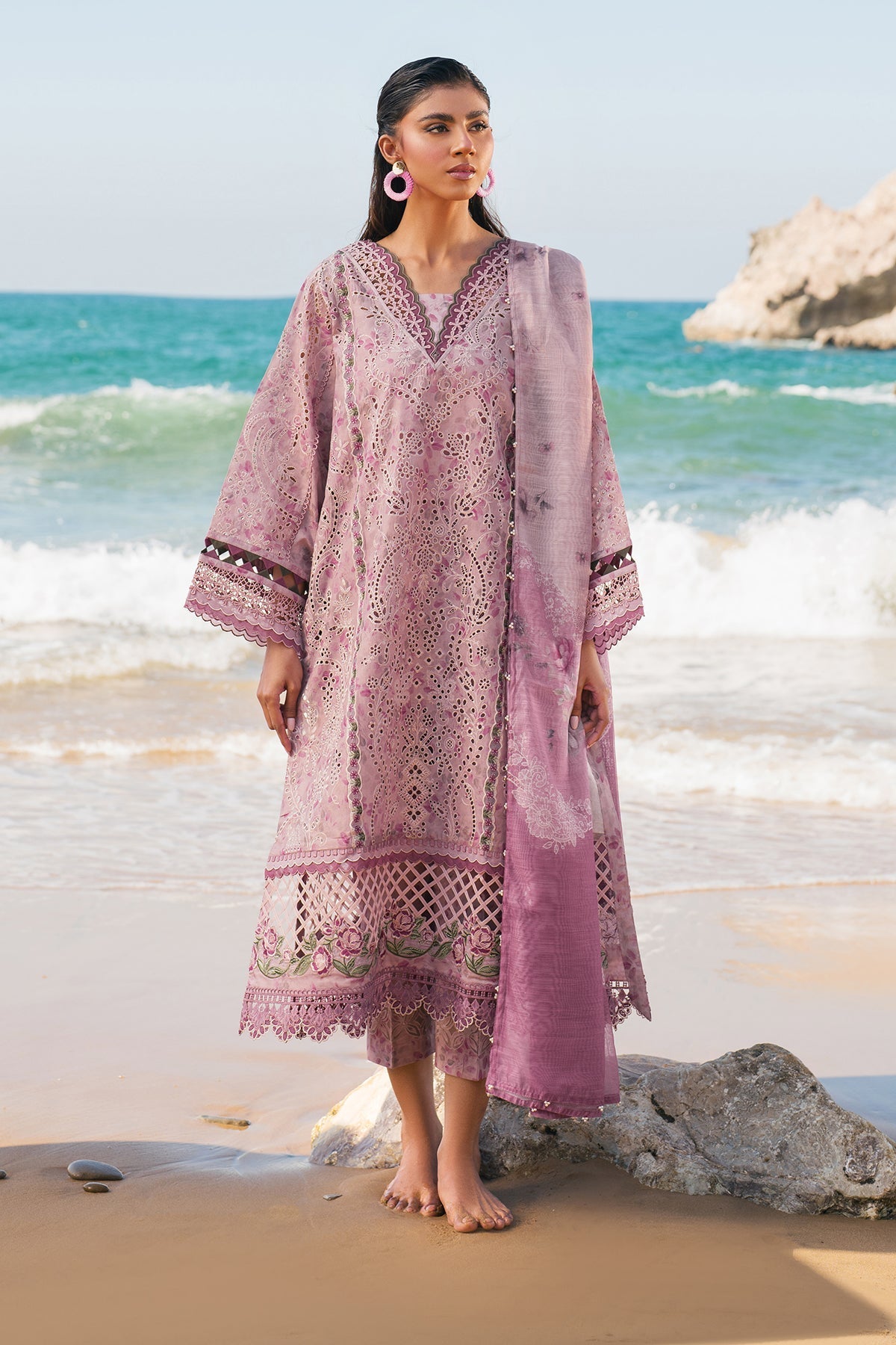 Organza Suit (2-Piece) by Baroque – SF-4114
