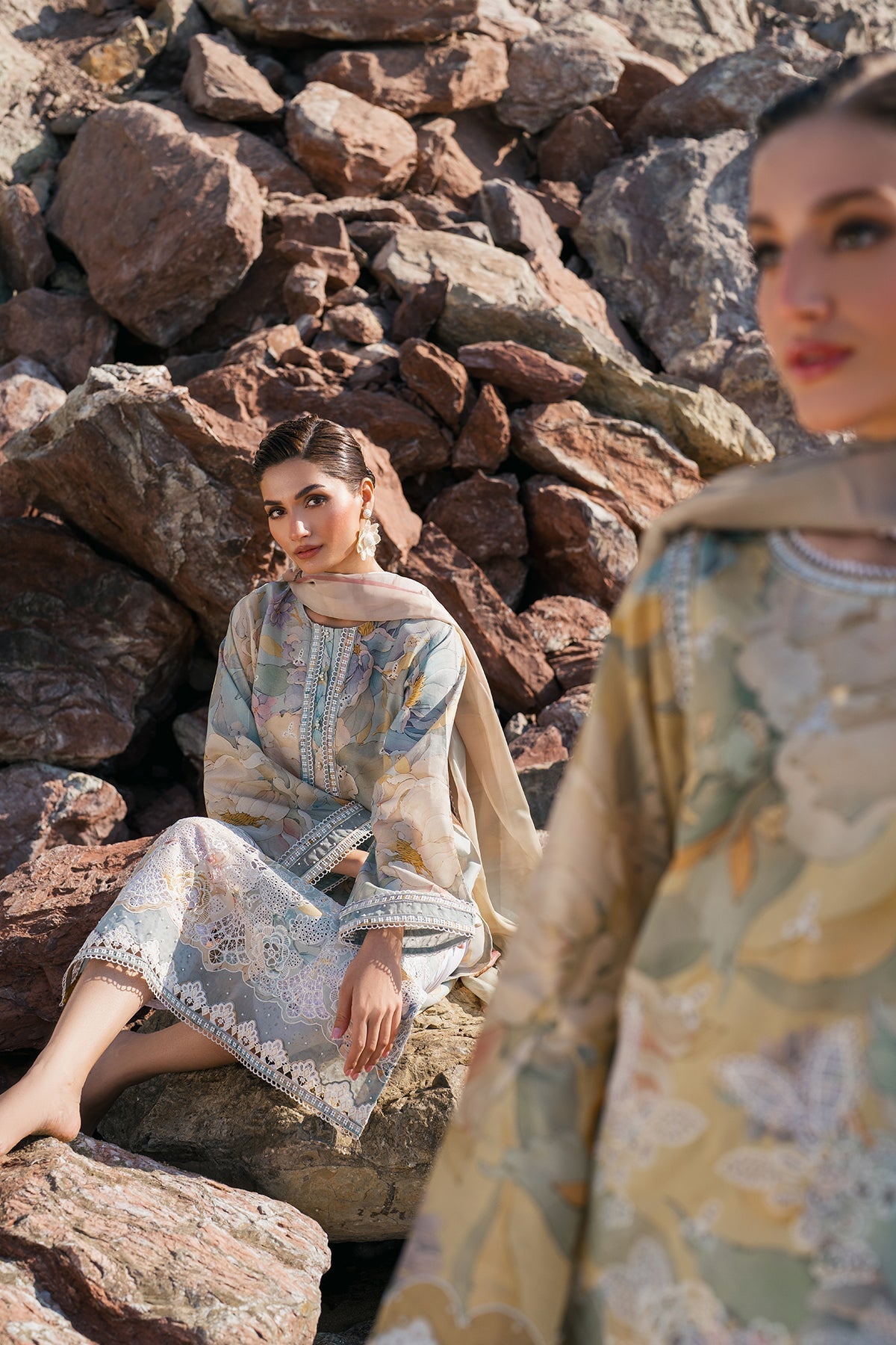 Lawn Suit (3-Piece) by Baroque – SF-4121, Photo 10