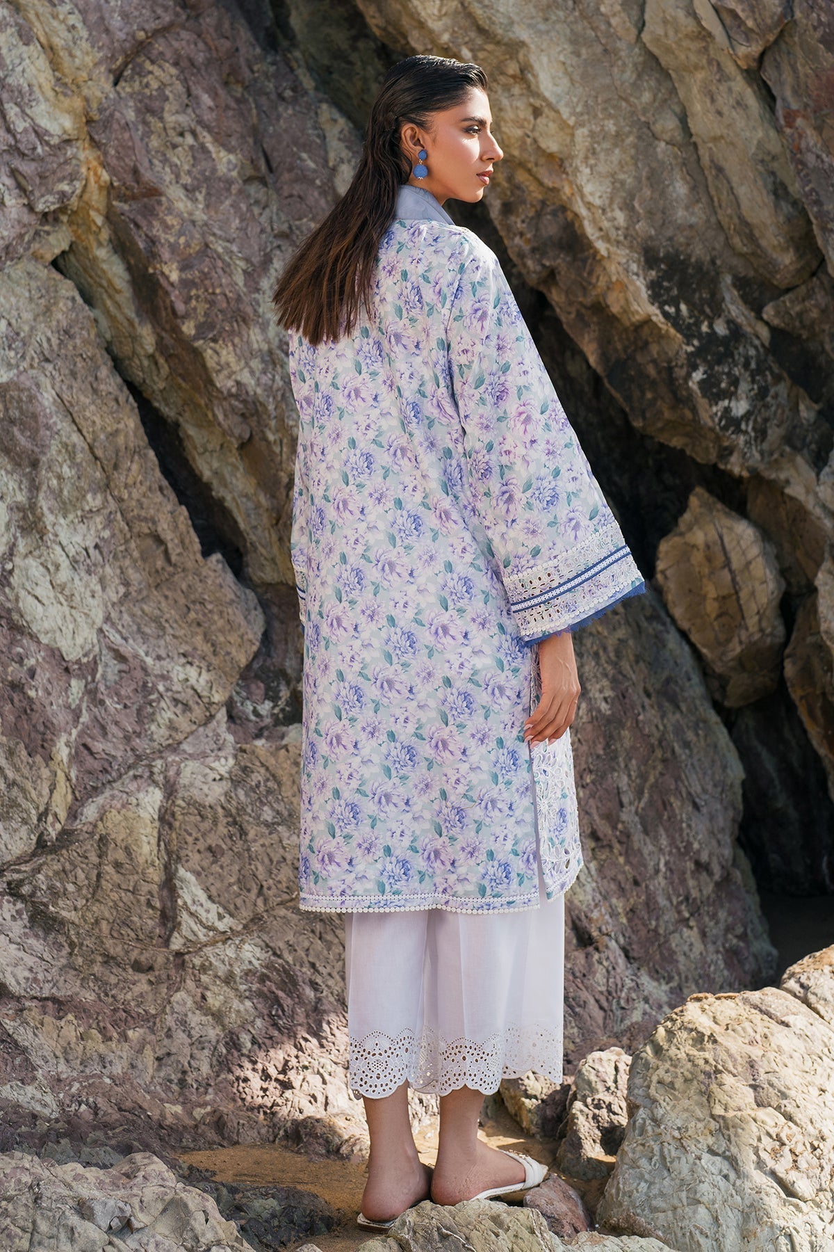 Chiffon Suit (3-Piece) by Baroque – SF-4122, Photo 2