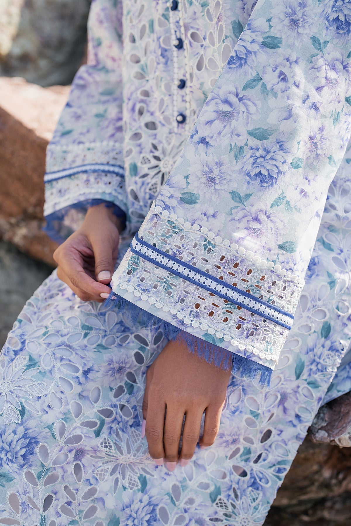 Chiffon Suit (3-Piece) by Baroque – SF-4122, Photo 7