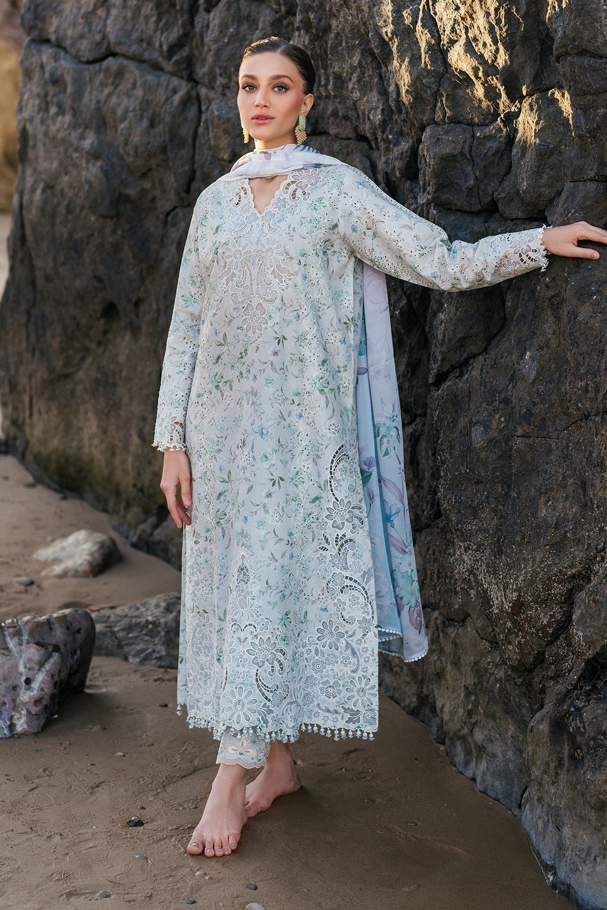 Silk Suit (3-Piece) by Baroque – SF-4129