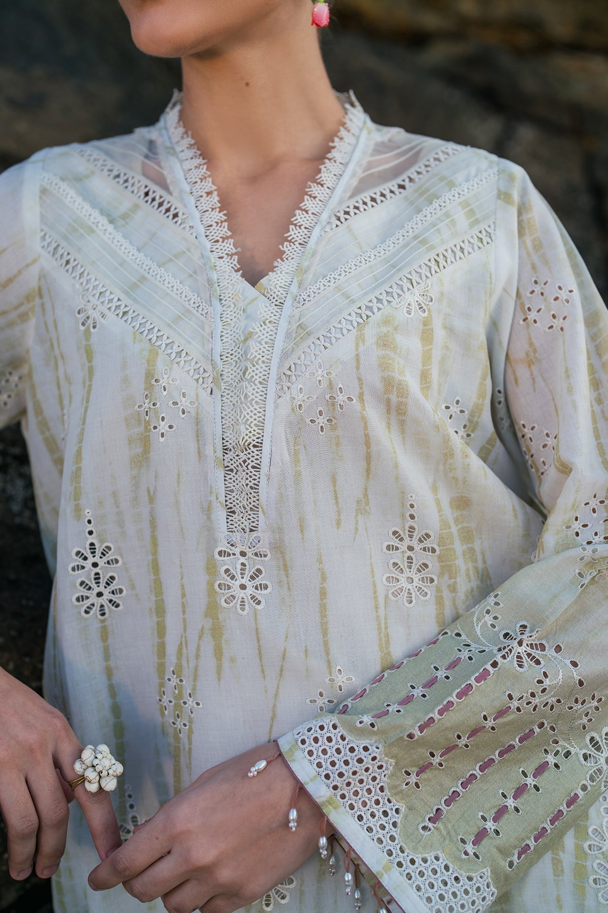 Lawn Suit (3-Piece) by Baroque – SF-4132, Photo 4