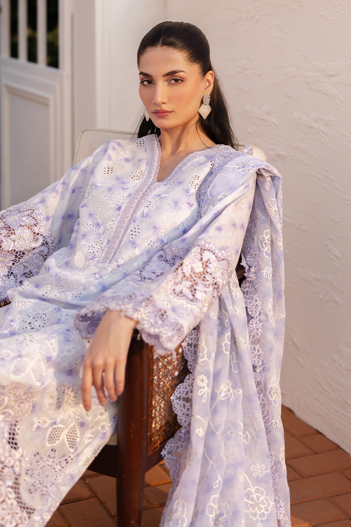 Organza Suit (3-Piece) by Baroque – SF-4149, Photo 5