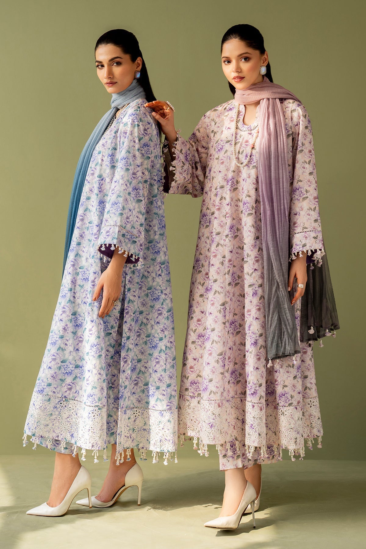Organza Suit (3-Piece) by Baroque – SF-4168, Photo 5