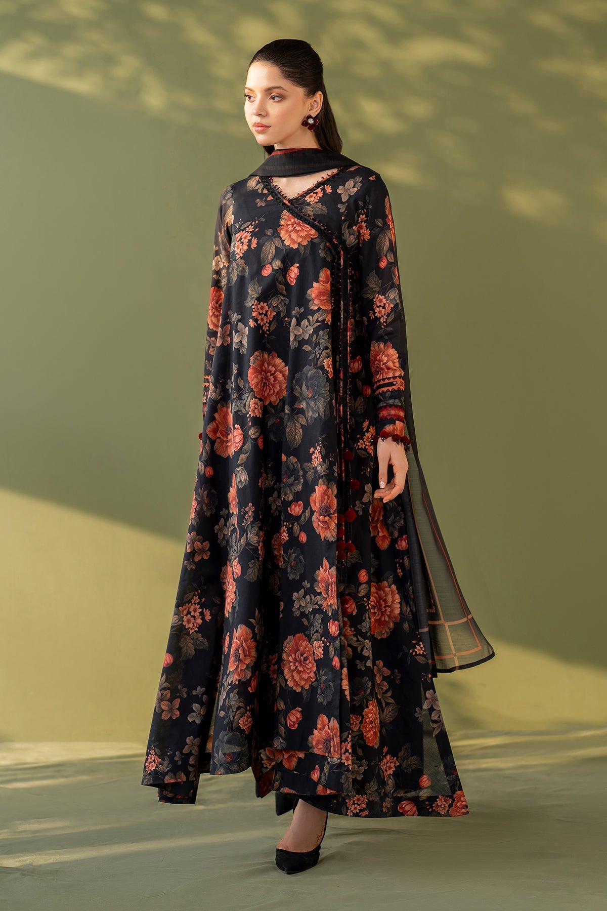Organza Suit by Baroque – SF-4172, Photo 5