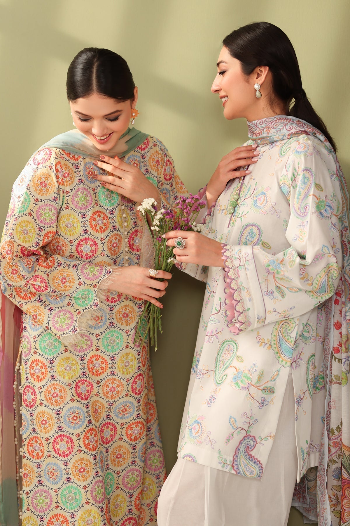 Chiffon Suit (3-Piece) by Baroque – SF-4178, Photo 5