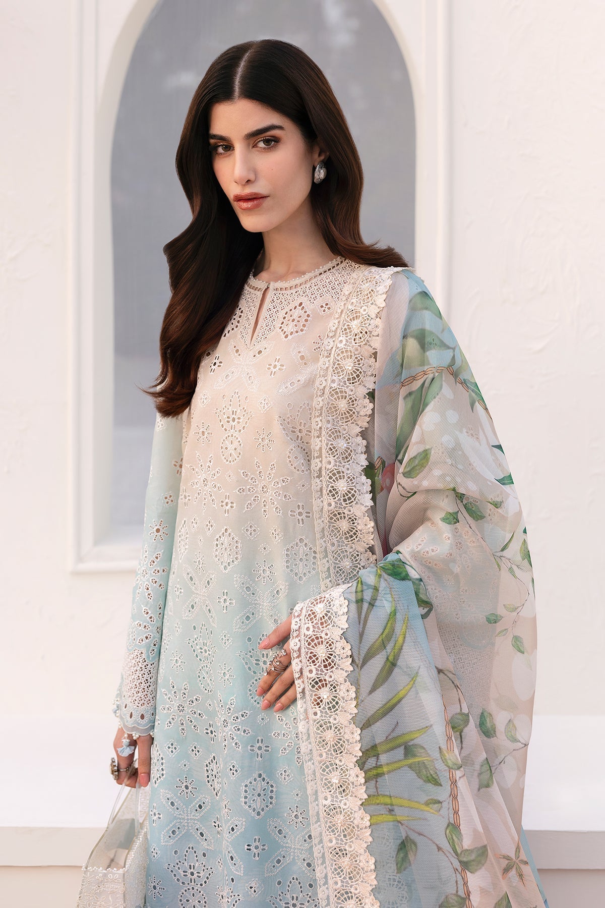 Organza Suit (3-Piece) by Baroque – SF-4185, Photo 3