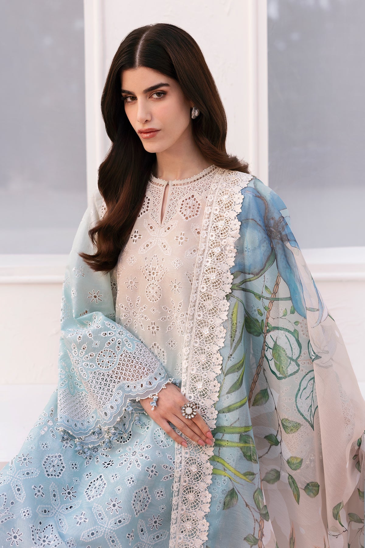 Organza Suit (3-Piece) by Baroque – SF-4185, Photo 5