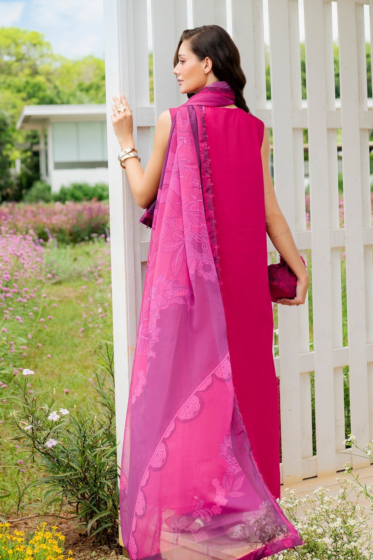 Organza Suit (3-Piece) by Baroque – SF-4212, Photo 2