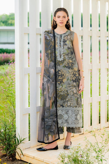 Organza Suit (3-Piece) by Baroque – SF-4218