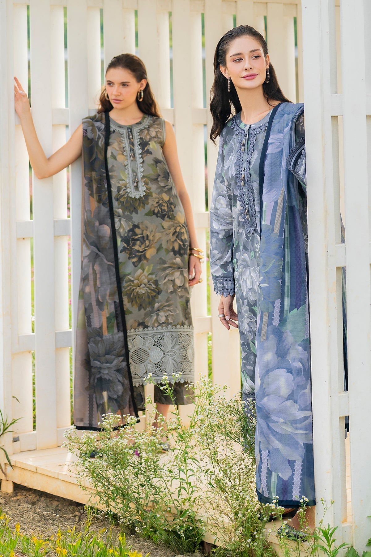 Organza Suit (3-Piece) by Baroque – SF-4219, Photo 9
