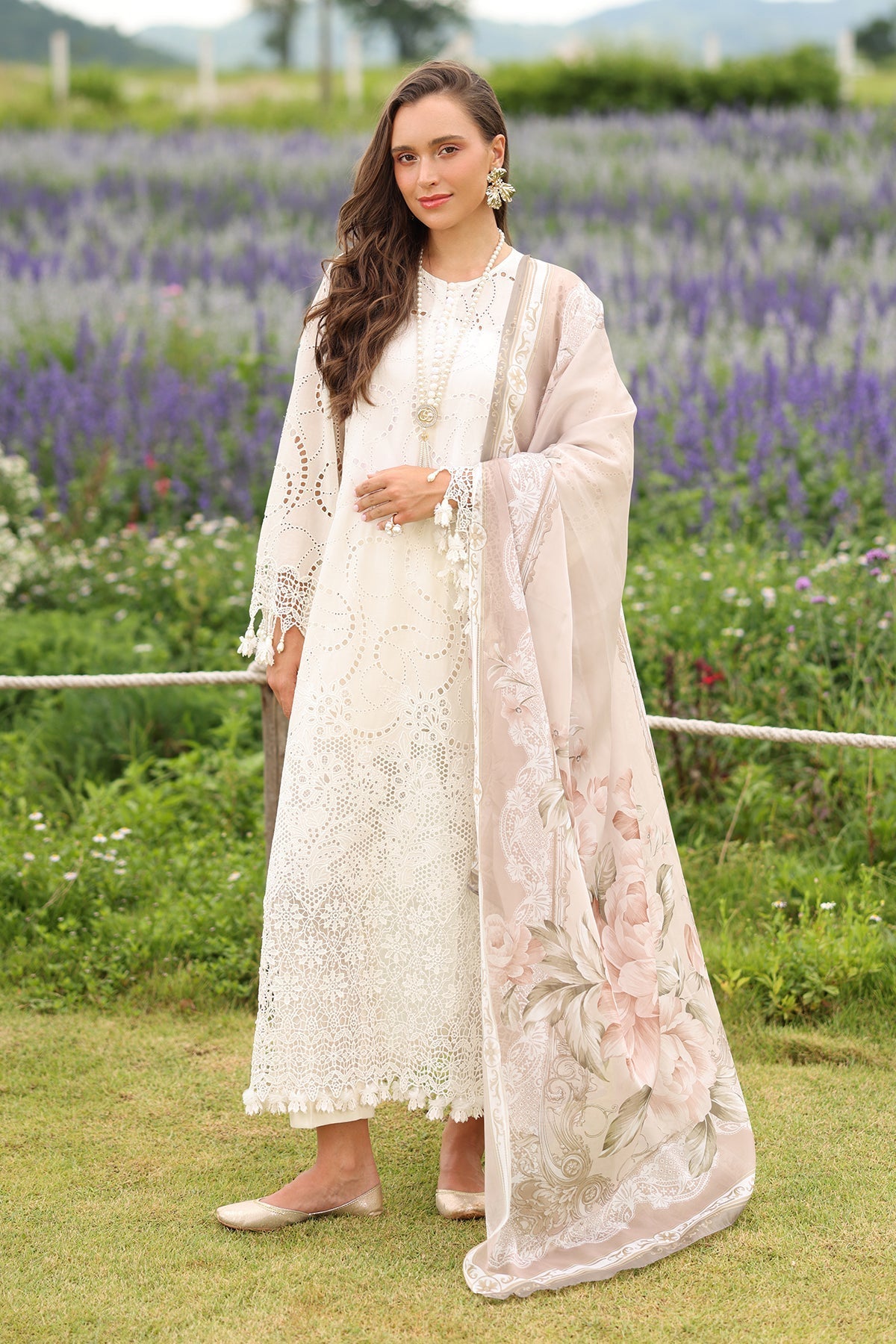 Organza Suit (3-Piece) by Baroque – SF-4228
