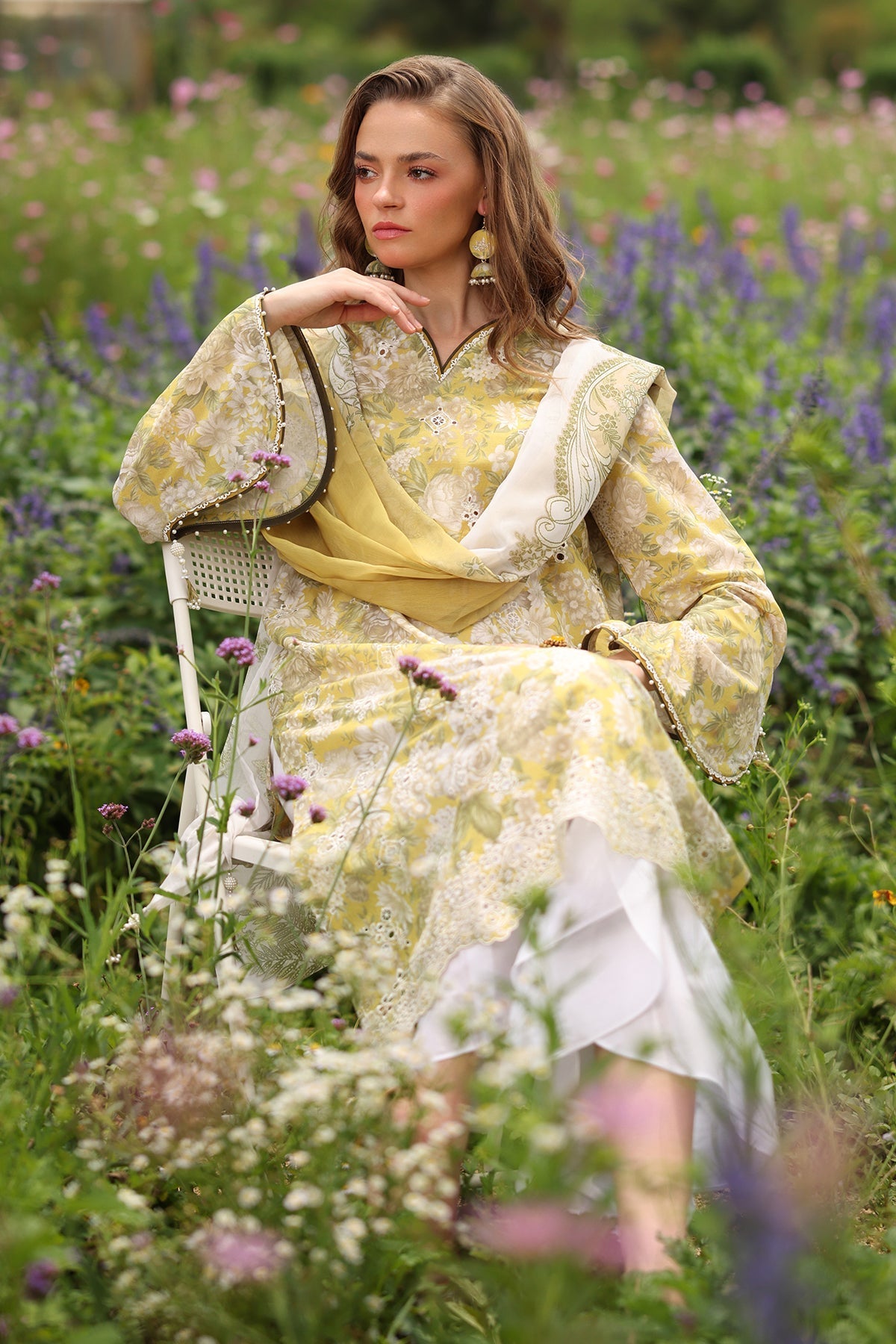 Organza Suit (3-Piece) by Baroque – SF-4229, Photo 6