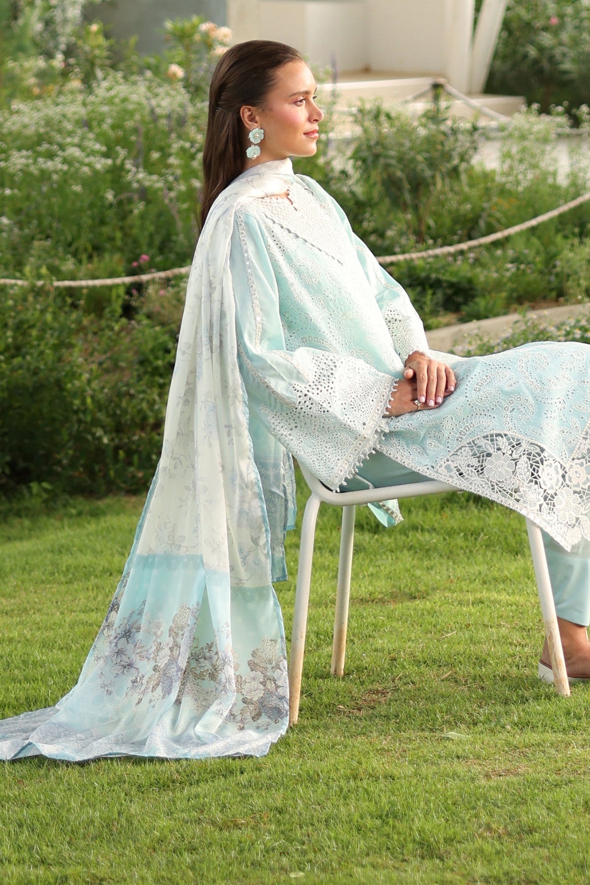 Organza Suit (3-Piece) by Baroque – SF-4242, Photo 6