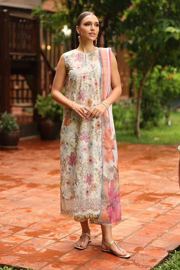 Organza Suit (3-Piece) by Baroque – SF-4246