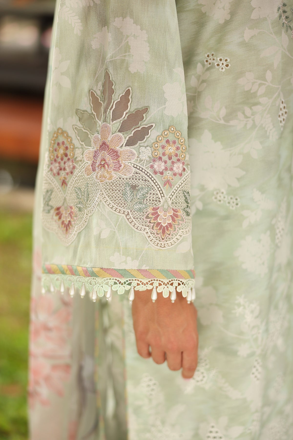 Organza Suit (3-Piece) by Baroque – SF-4249, Photo 3