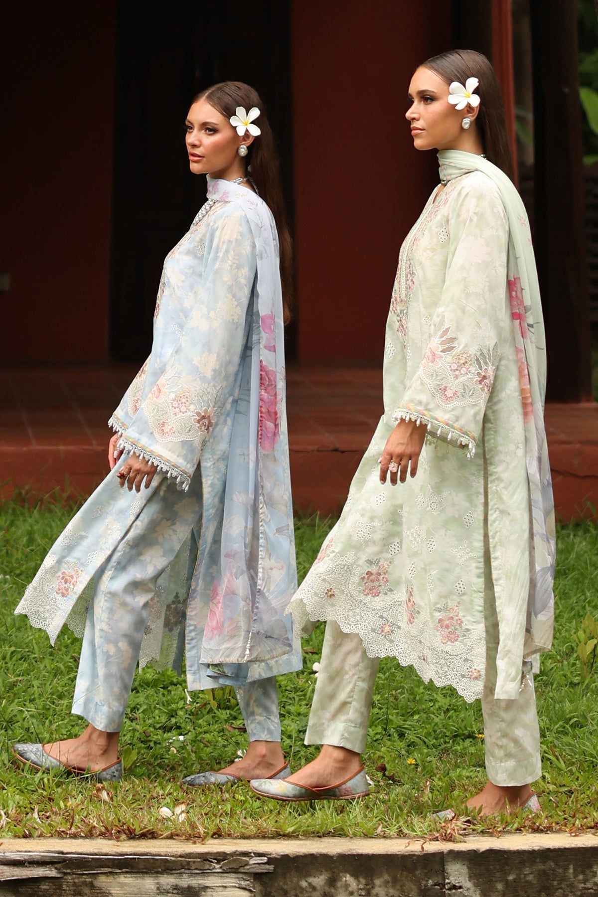 Organza Suit (3-Piece) by Baroque – SF-4249, Photo 9