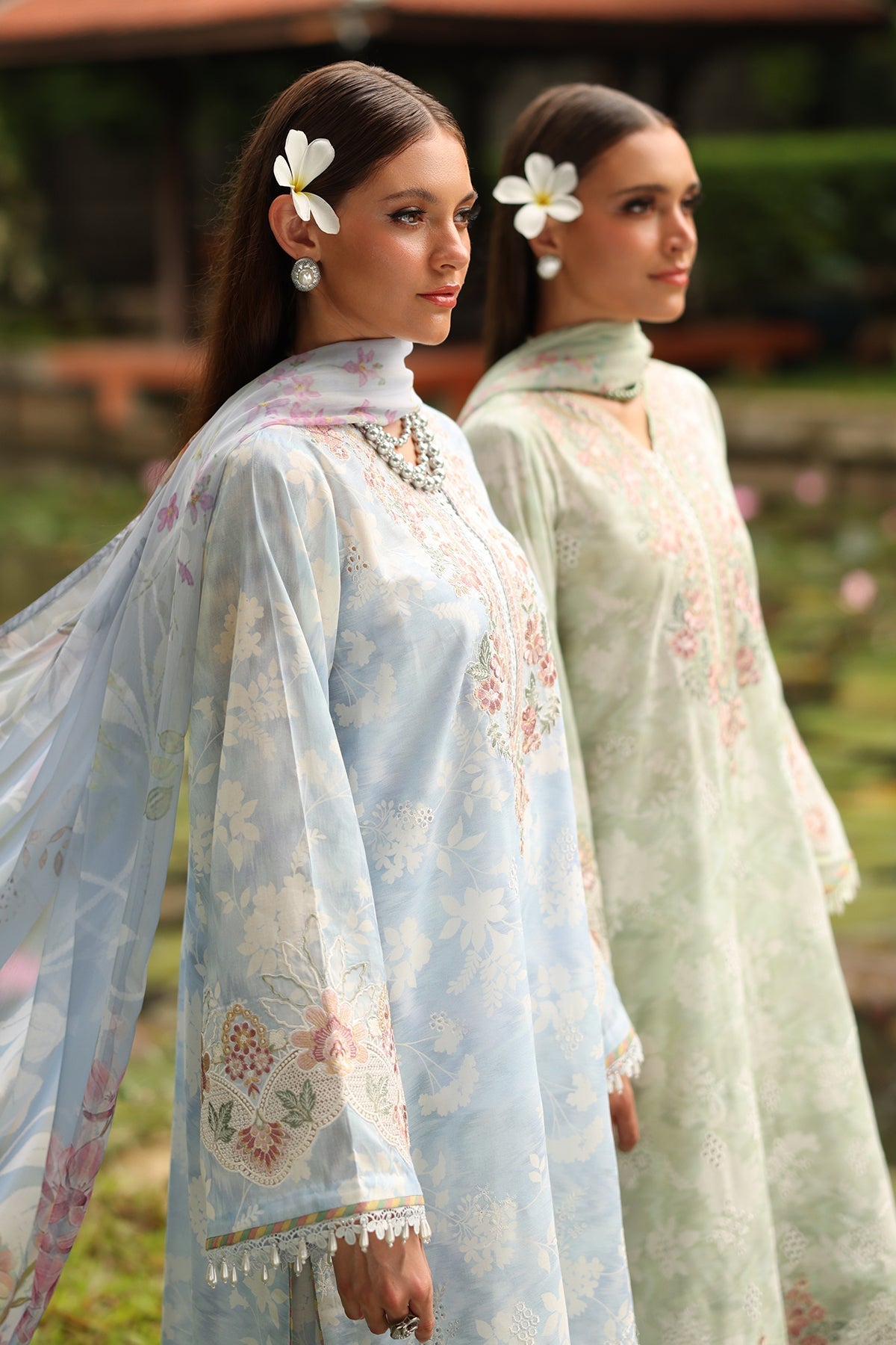 Organza Suit (3-Piece) by Baroque – SF-4250, Photo 4