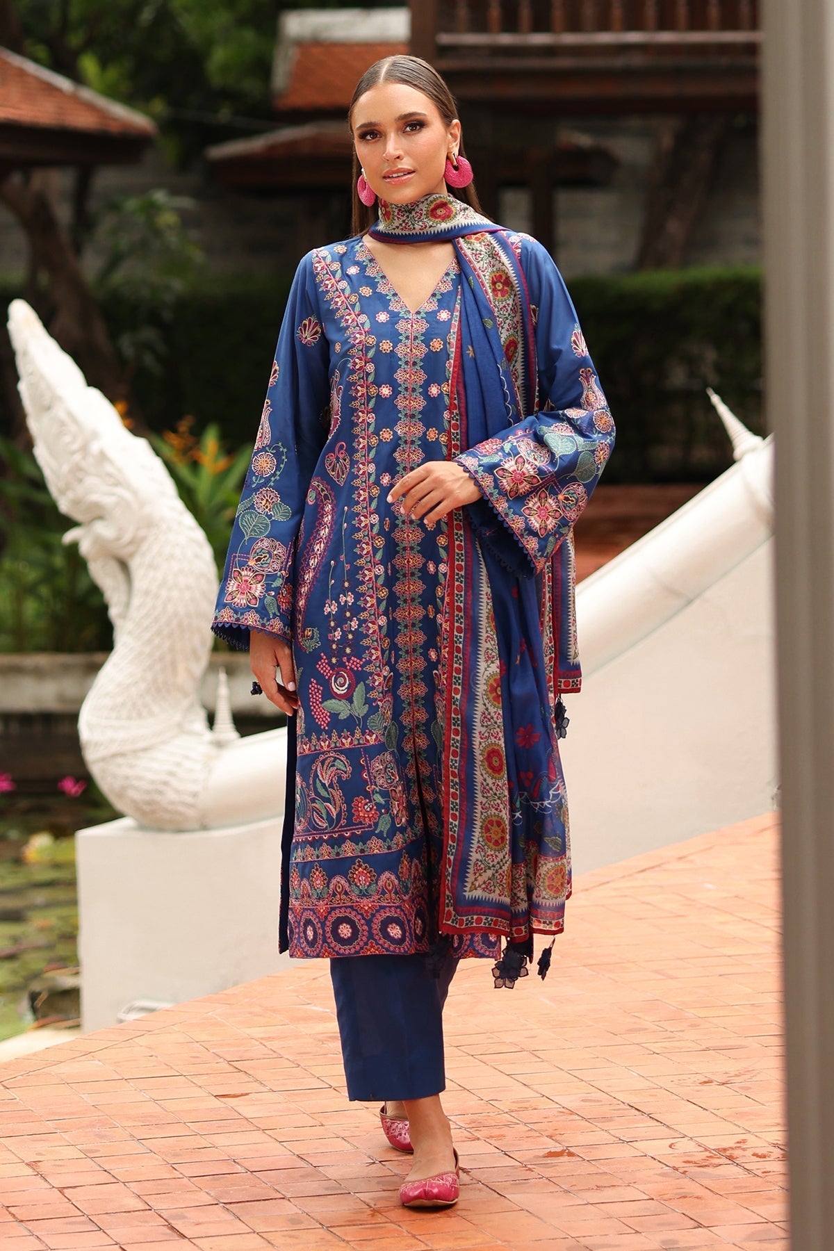 Organza Suit (3-Piece) by Baroque – SF-4251, Photo 6