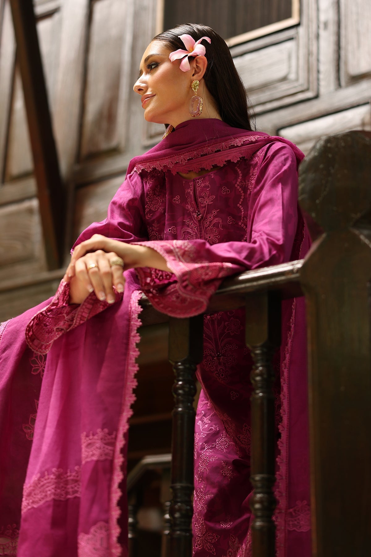 Organza Suit (2-Piece) by Baroque – SF-4254, Photo 5