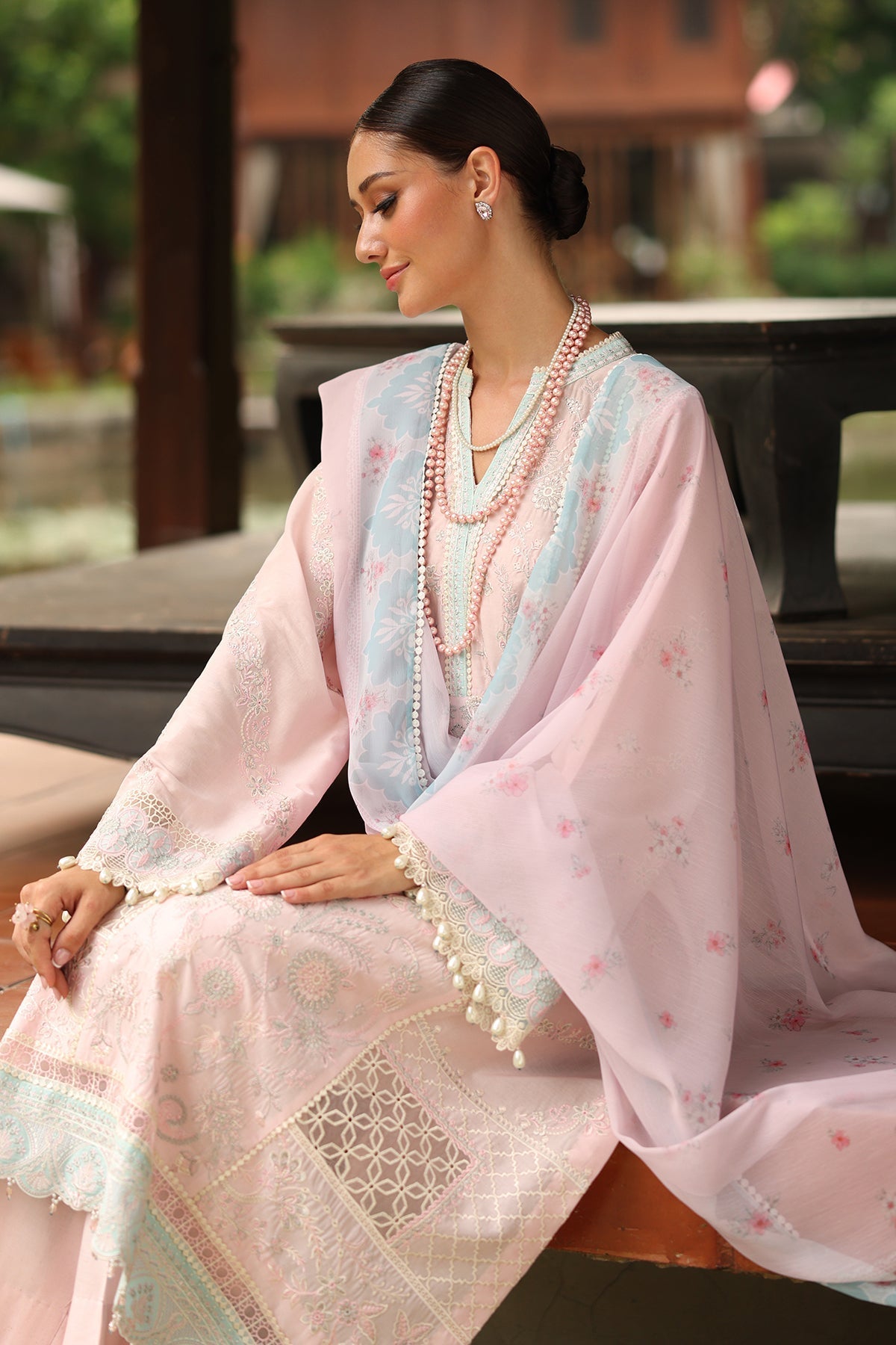 Organza Suit (3-Piece) by Baroque – SF-4260, Photo 6