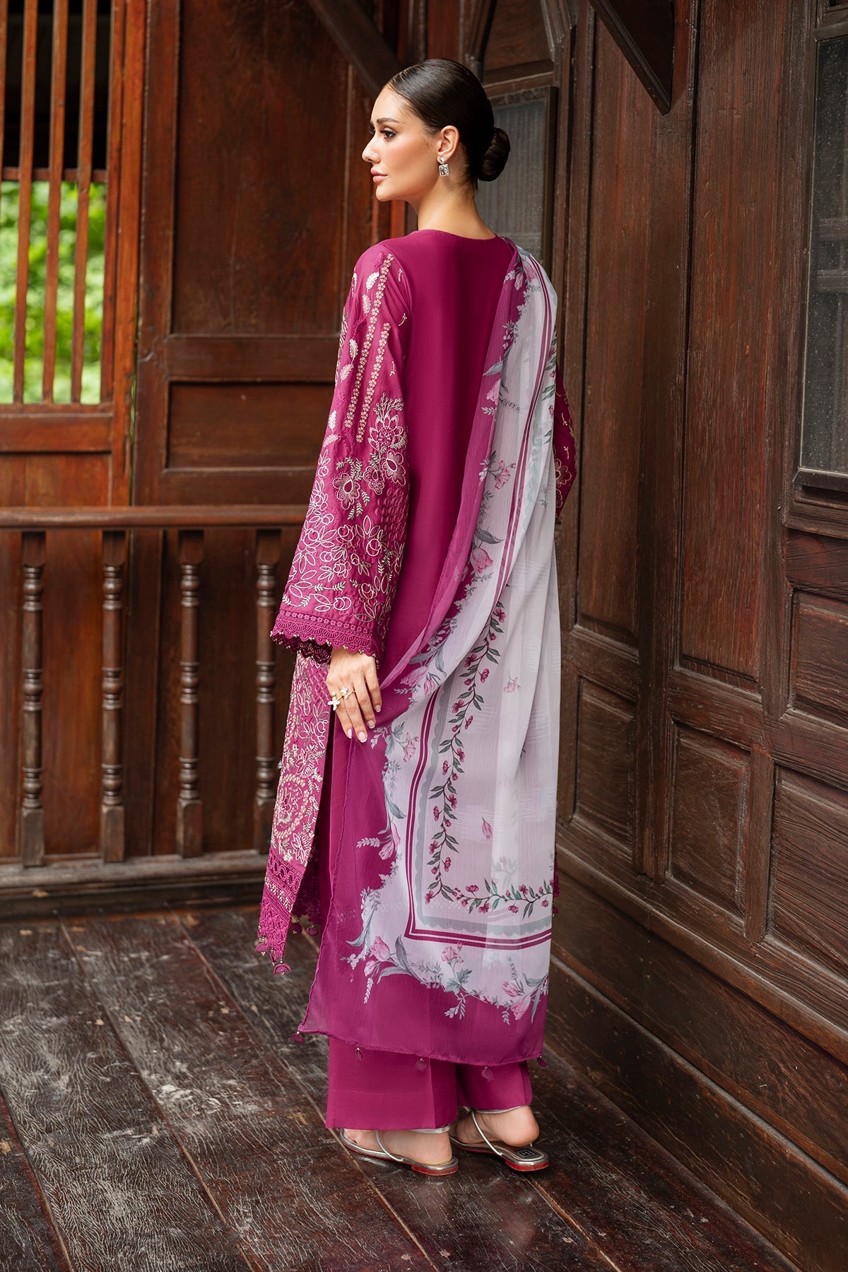 Organza Suit (3-Piece) by Baroque – SF-4263, Photo 2