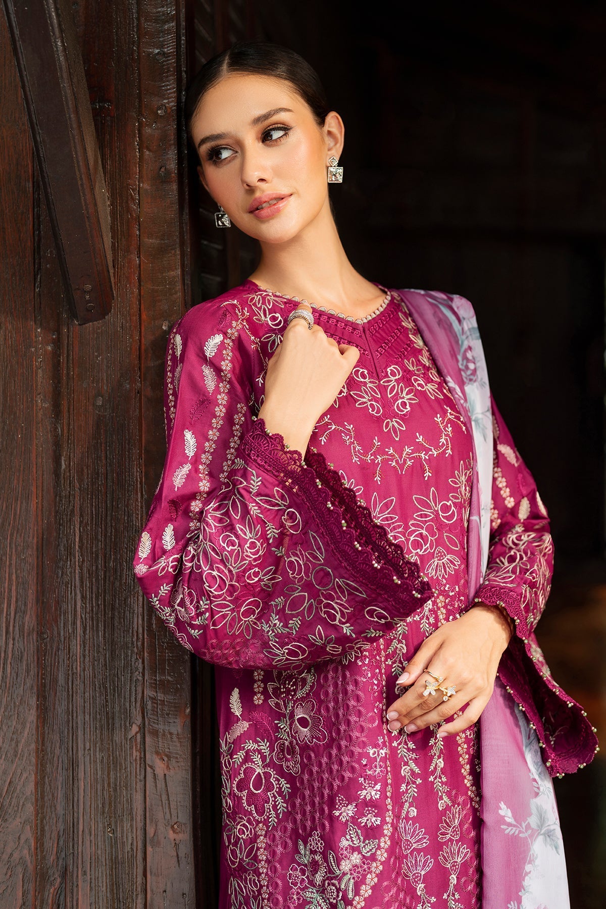 Organza Suit (3-Piece) by Baroque – SF-4263, Photo 4