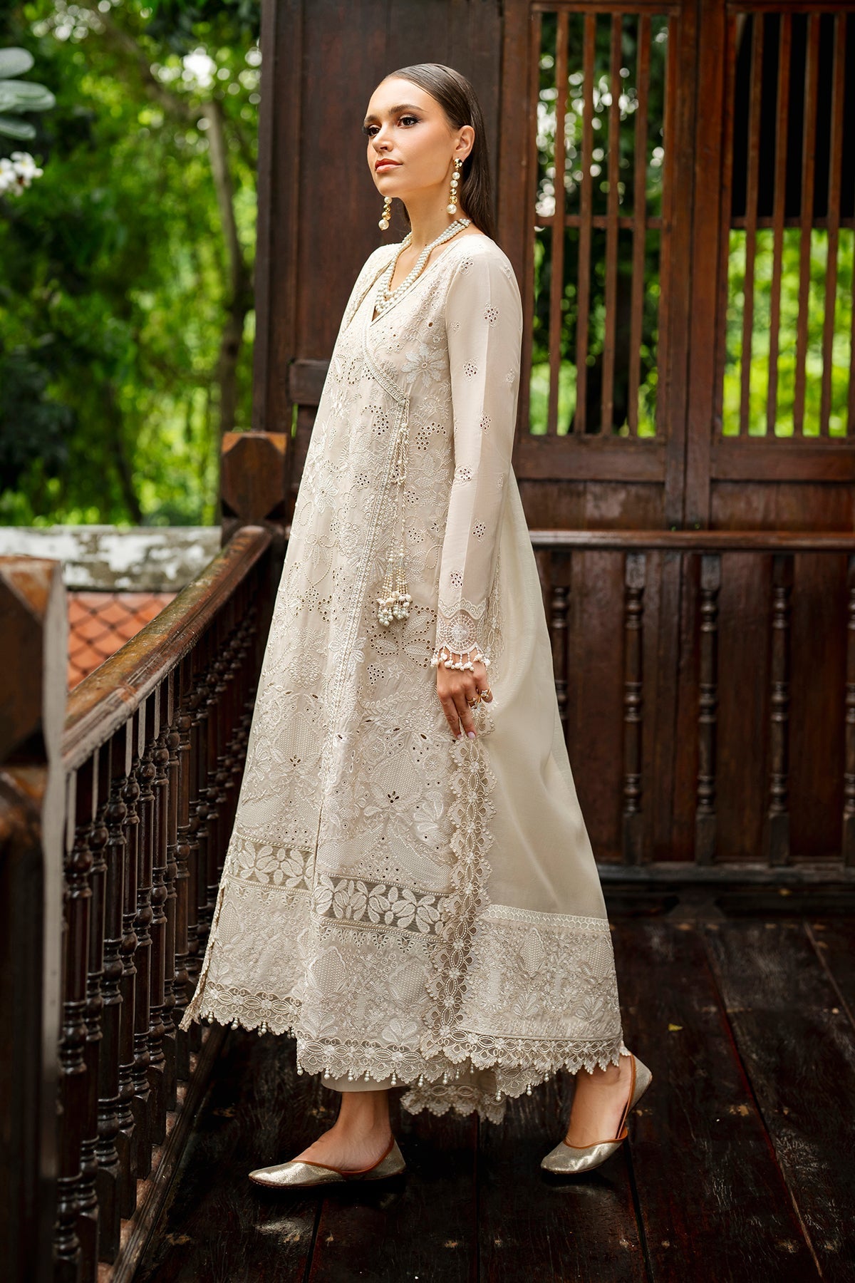 Organza Suit (3-Piece) by Baroque – SF-4266, Photo 10
