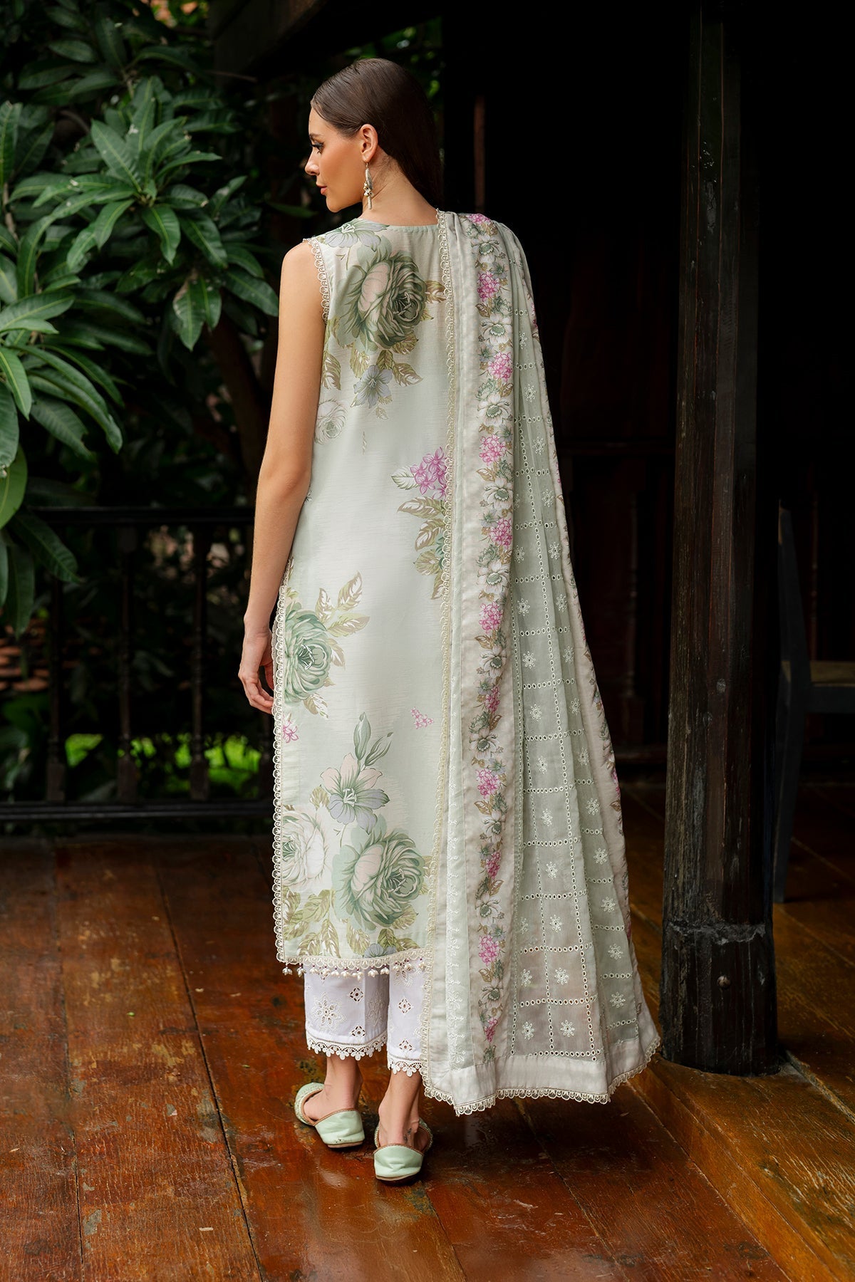 Chiffon Suit (3-Piece) by Baroque – SF-4269, Photo 2